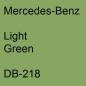 Preview: Mercedes-Benz, Light Green, DB-218.